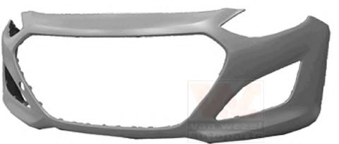 Бампер VAN WEZEL 8244574