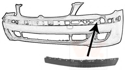 Облицовка бампера BMW 51117142197