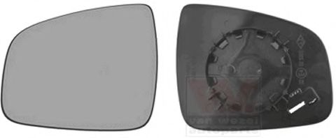 Стекло наружного зеркала VAN WEZEL 1507831