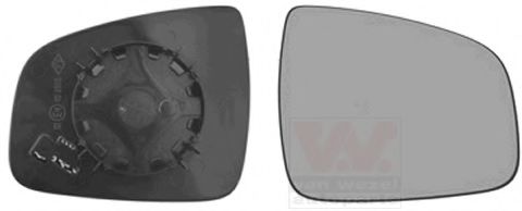 Стекло наружного зеркала VAN WEZEL 1507838