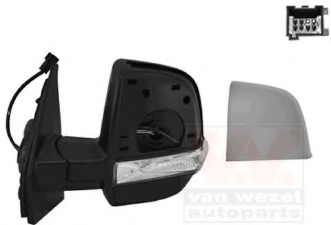 Наружное зеркало VAN WEZEL 1638817
