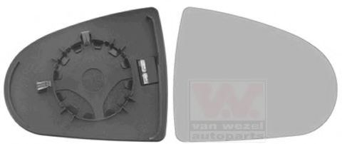Стекло наружного зеркала MITSUBISHI 7632A034