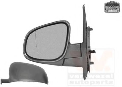 Наружное зеркало VAN WEZEL 4412807