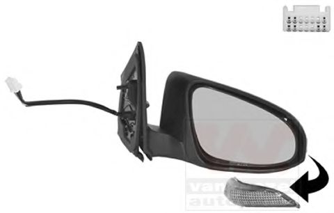 Наружное зеркало Toyota/Lexus 8791002640