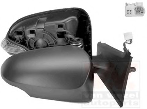 Наружное зеркало VAN WEZEL 5437807