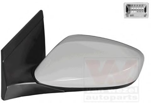 Наружное зеркало Hyundai/Kia 87610A6030
