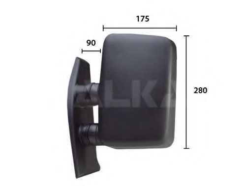 Наружное зеркало CITROEN/PEUGEOT ZF 07 684 288