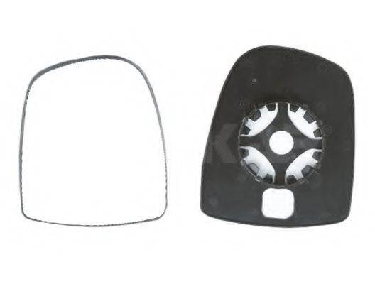 Стекло наружного зеркала ALKAR 6401750