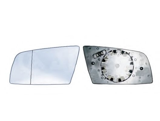 Стекло наружного зеркала ALKAR 6422856