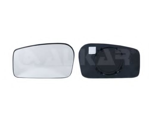 Стекло наружного зеркала ALKAR 6428357