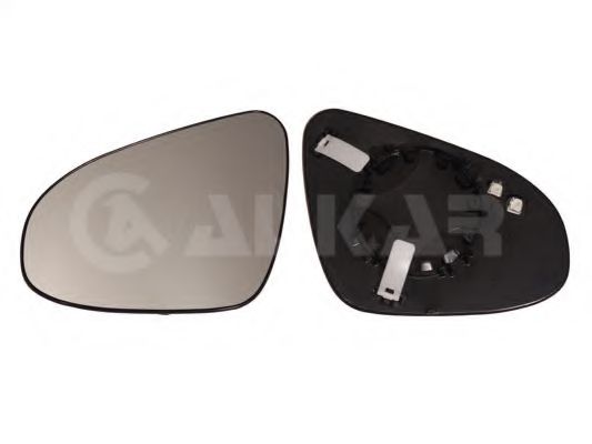 Стекло наружного зеркала ALKAR 6431279