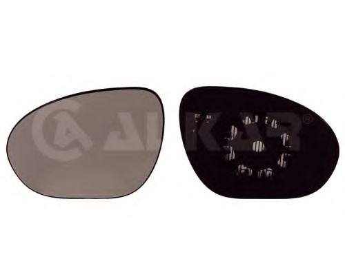 Стекло наружного зеркала ALKAR 6432595