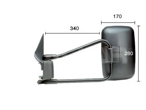 Наружное зеркало ALKAR 9201963