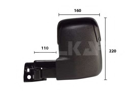 Наружное зеркало ALKAR 9265961