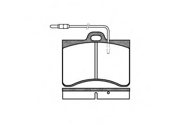 Тормозные колодки WOKING P1863.04