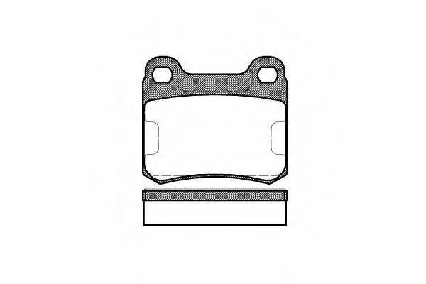 Тормозные колодки WOKING P0573.10