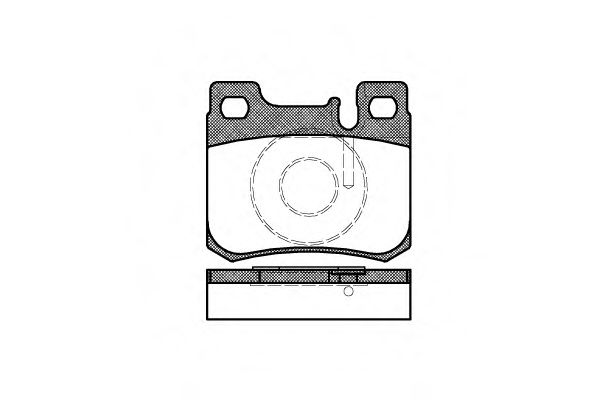 Тормозные колодки WOKING P0573.20