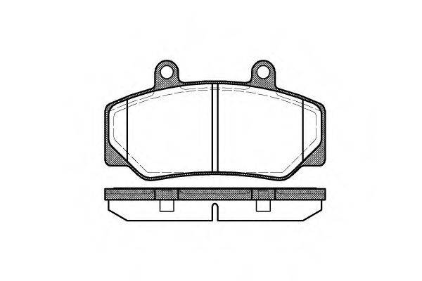 Тормозные колодки WOKING P0763.20