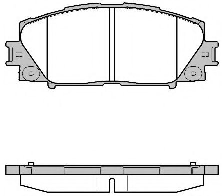 Тормозные колодки WOKING P13243.10