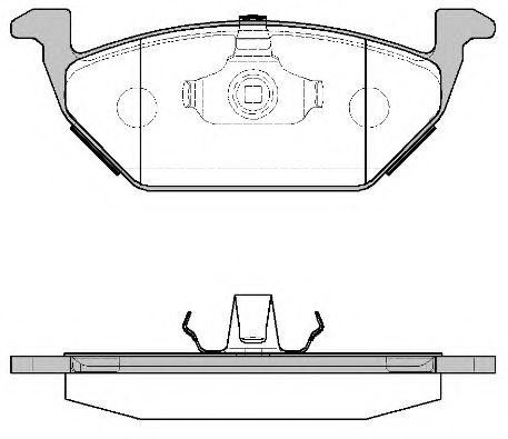 Тормозные колодки WOKING P7333.00