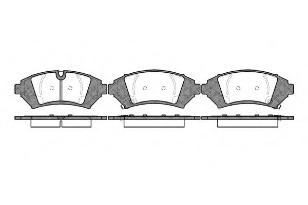 Тормозные колодки WOKING P7413.12
