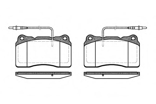 Тормозные колодки WOKING P7663.14