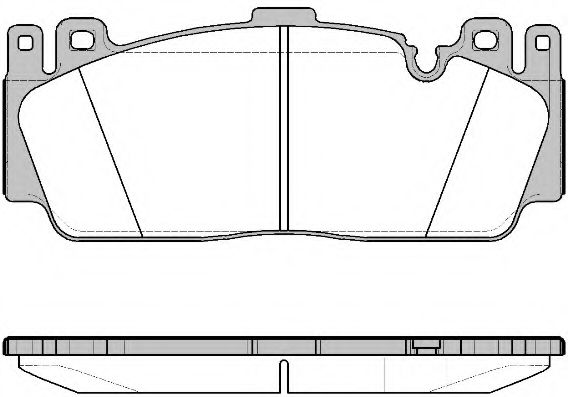 Тормозные колодки WOKING P14433.00