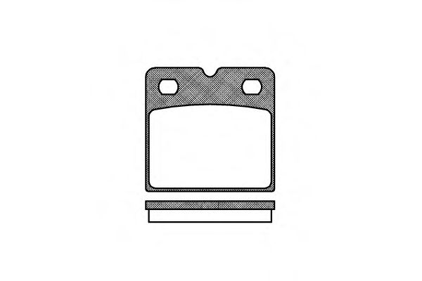Тормозные колодки WOKING P11673.00