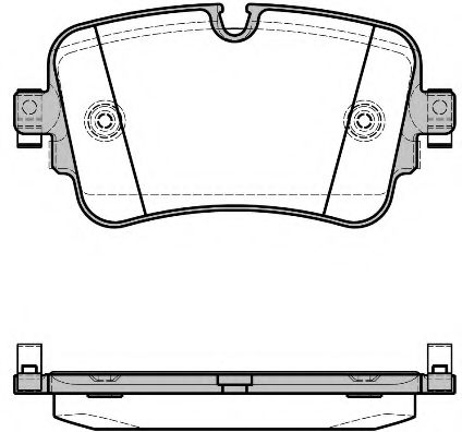 Тормозные колодки WOKING P17683.08
