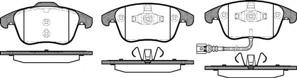 Тормозные колодки WOKING P13193.21