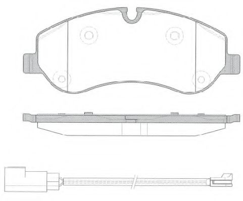 Тормозные колодки WOKING P14203.02