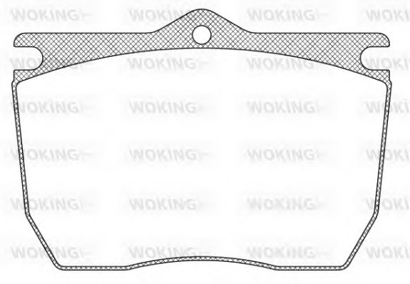 Тормозные колодки woking JSA 9243.00