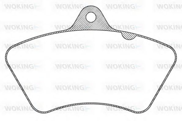 Тормозные колодки woking JSA 9263.00
