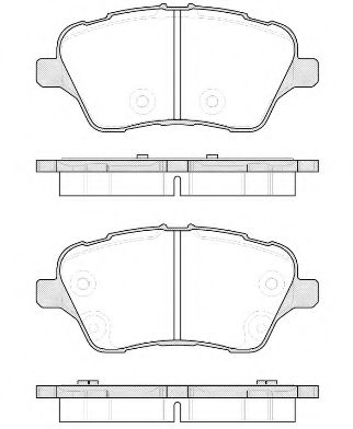 Тормозные колодки WOKING P14143.00