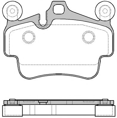 Тормозные колодки WOKING P6733.20