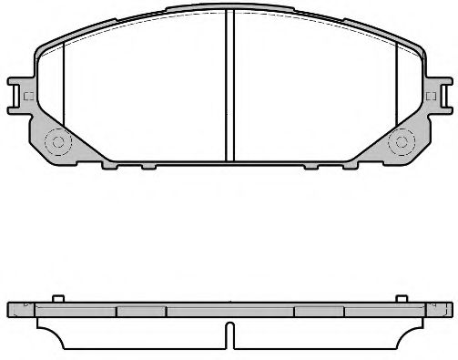 Тормозные колодки WOKING P17133.00