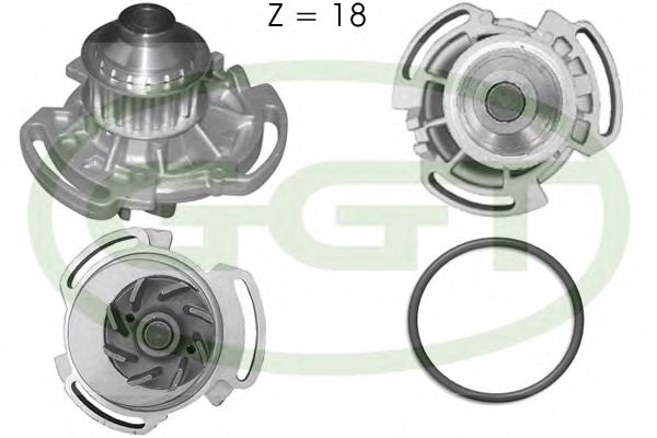 Водяной насос ggt PA10593