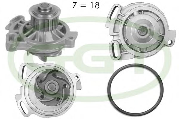 Водяной насос ggt PA10600