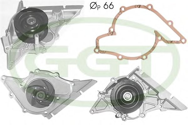 Водяной насос ggt PA12369