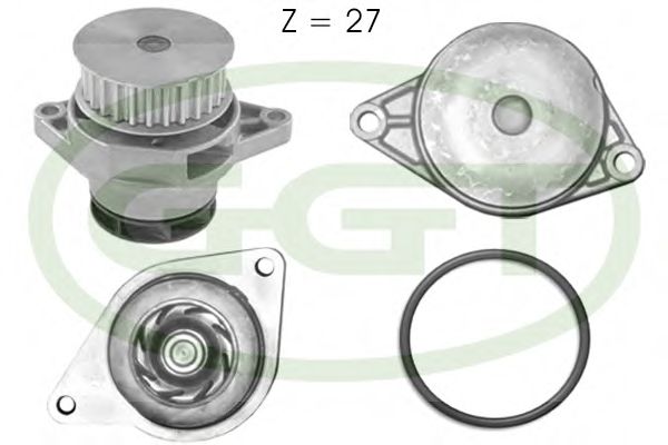 Водяной насос ggt PA12060