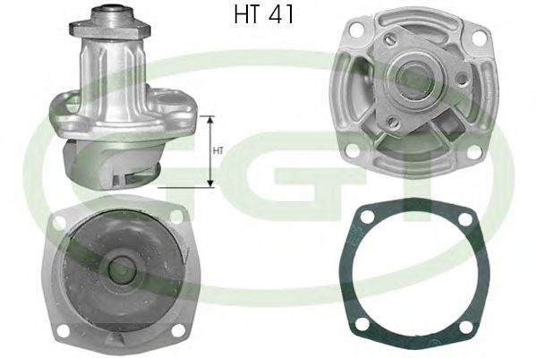 Водяной насос ggt PA10752
