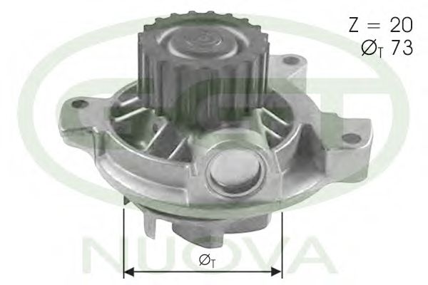 Водяной насос ggt PA12024