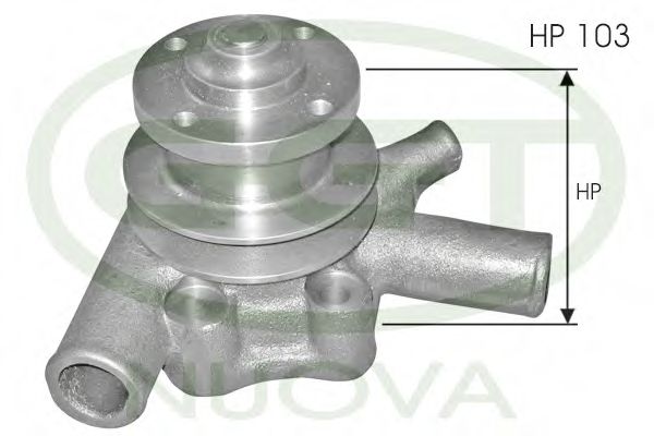 Водяной насос ggt PA12028