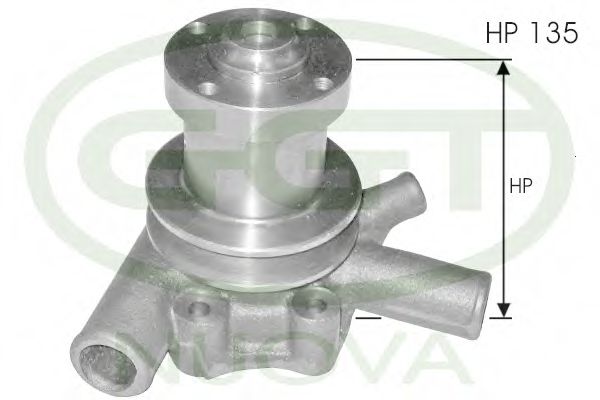 Водяной насос ggt PA12029