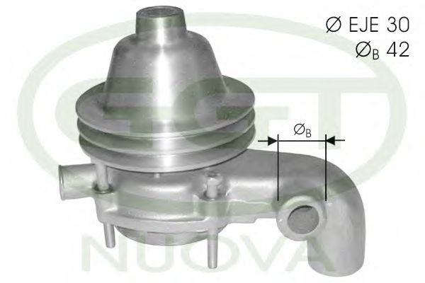 Водяной насос ggt PA12034
