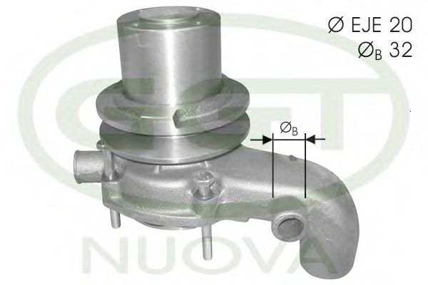 Водяной насос ggt PA12035