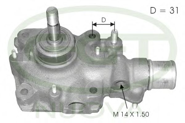 Водяной насос ggt PA10974