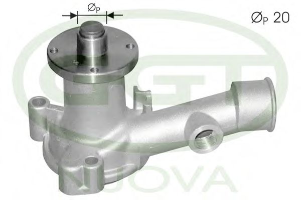 Водяной насос ggt PA00700