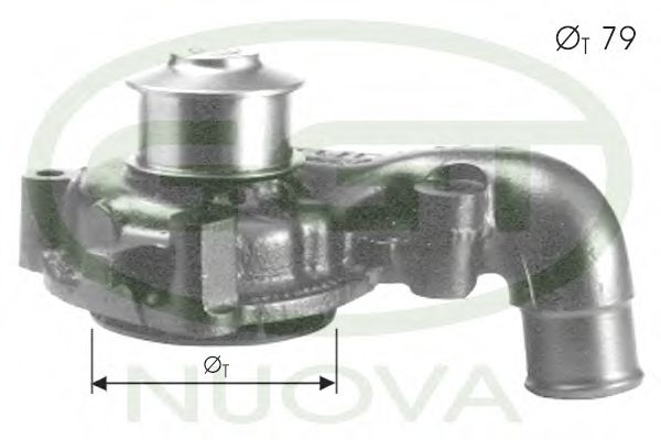 Водяной насос ggt PA12069