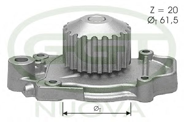Водяной насос ggt PA10575